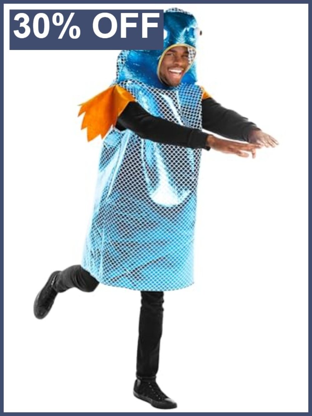 Adult Fish Costume Funny Sea Animal Fisherman Halloween